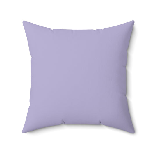 True Holiday Heather Plum Purple Solids 20" Square Throw Pillow