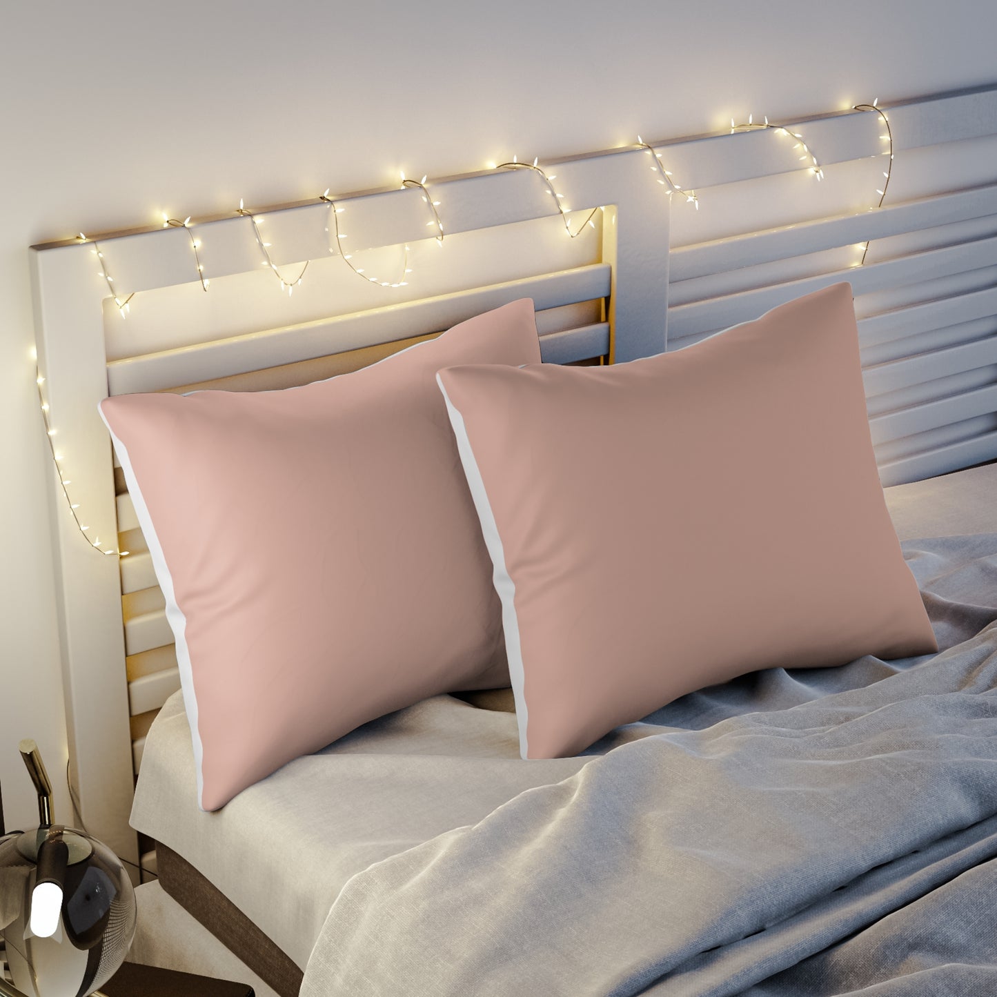 True Holiday Teacup Rose Orange Solids Pillow Sham