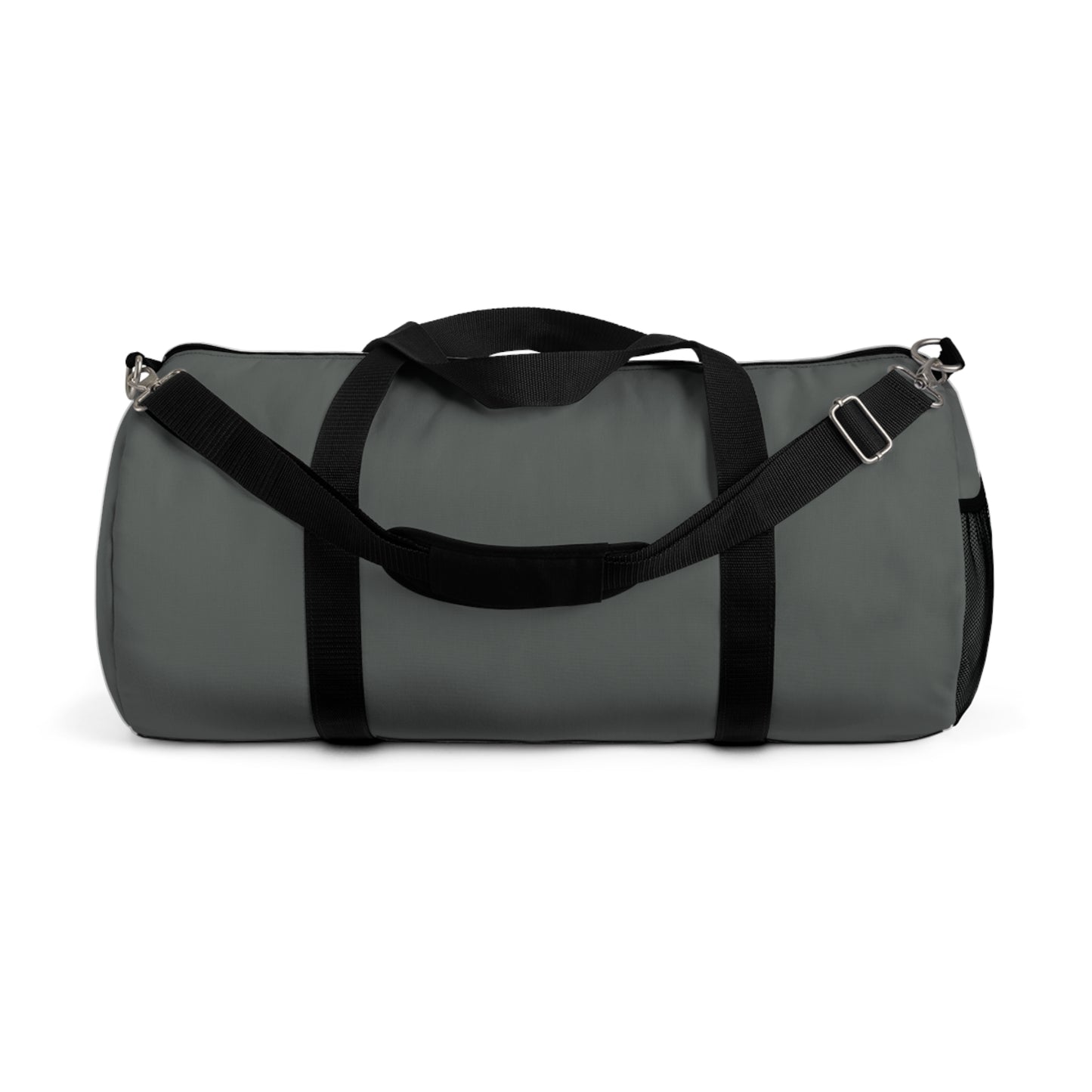 True Holiday Kitty Gray Gray Solids Duffel Bag