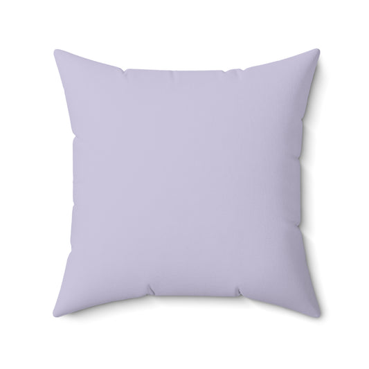 True Holiday Grape Ice Purple Solids 20" Square Throw Pillow