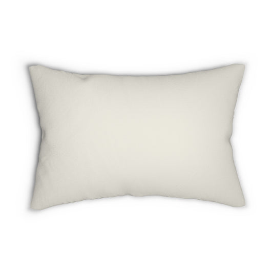 True Holiday Swiss Coffee White Solids 20" x 14" Rectangular Throw Pillow
