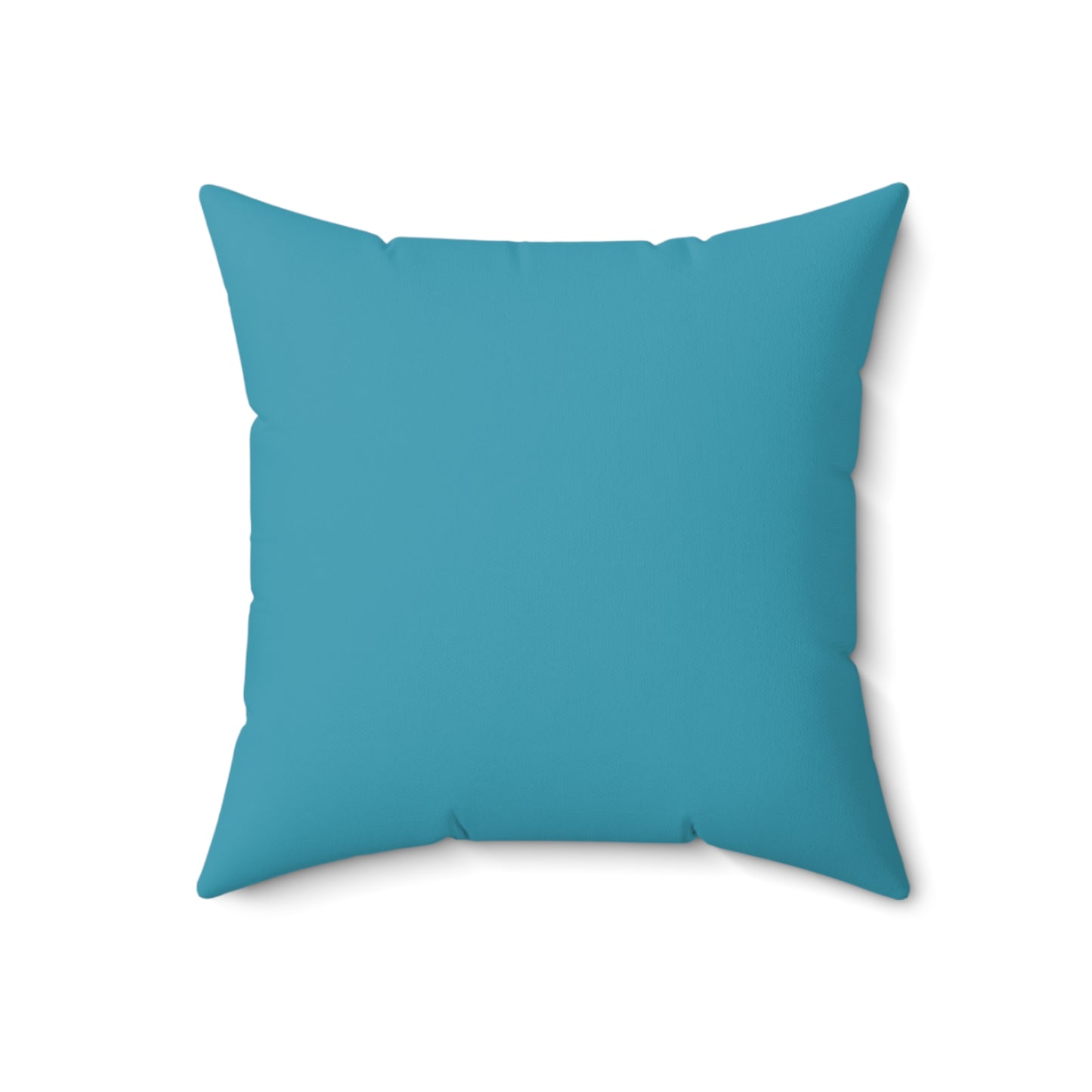 True Holiday Cool Blue Blue Solids 18" Square Throw Pillow