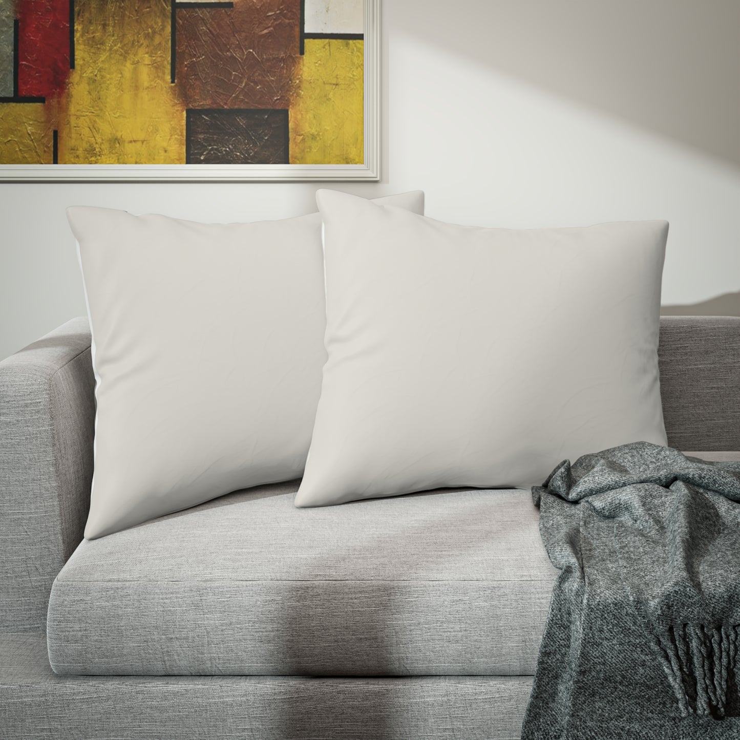 True Holiday White Dove White Solids Pillow Sham