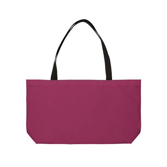 True Holiday Gypsy Pink Red Solids Beach Bag