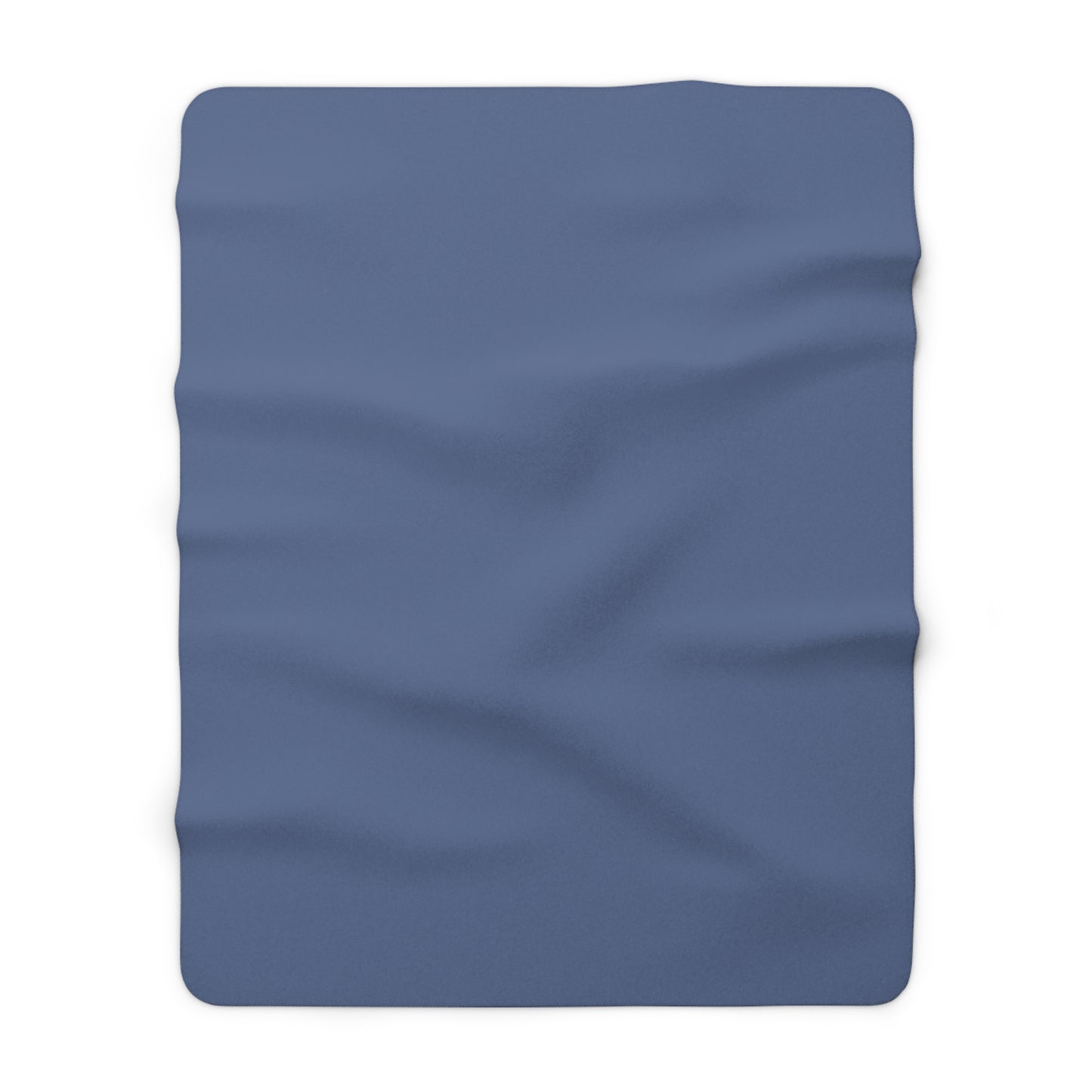 True Holiday Blue Nova Blue Solids Throw Blanket