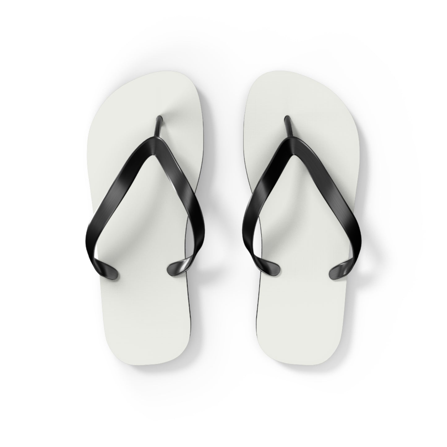 True Holiday White Heron White Solids Flip Flops