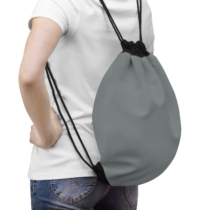True Holiday Shaker Gray Gray Solids Drawstring Bag