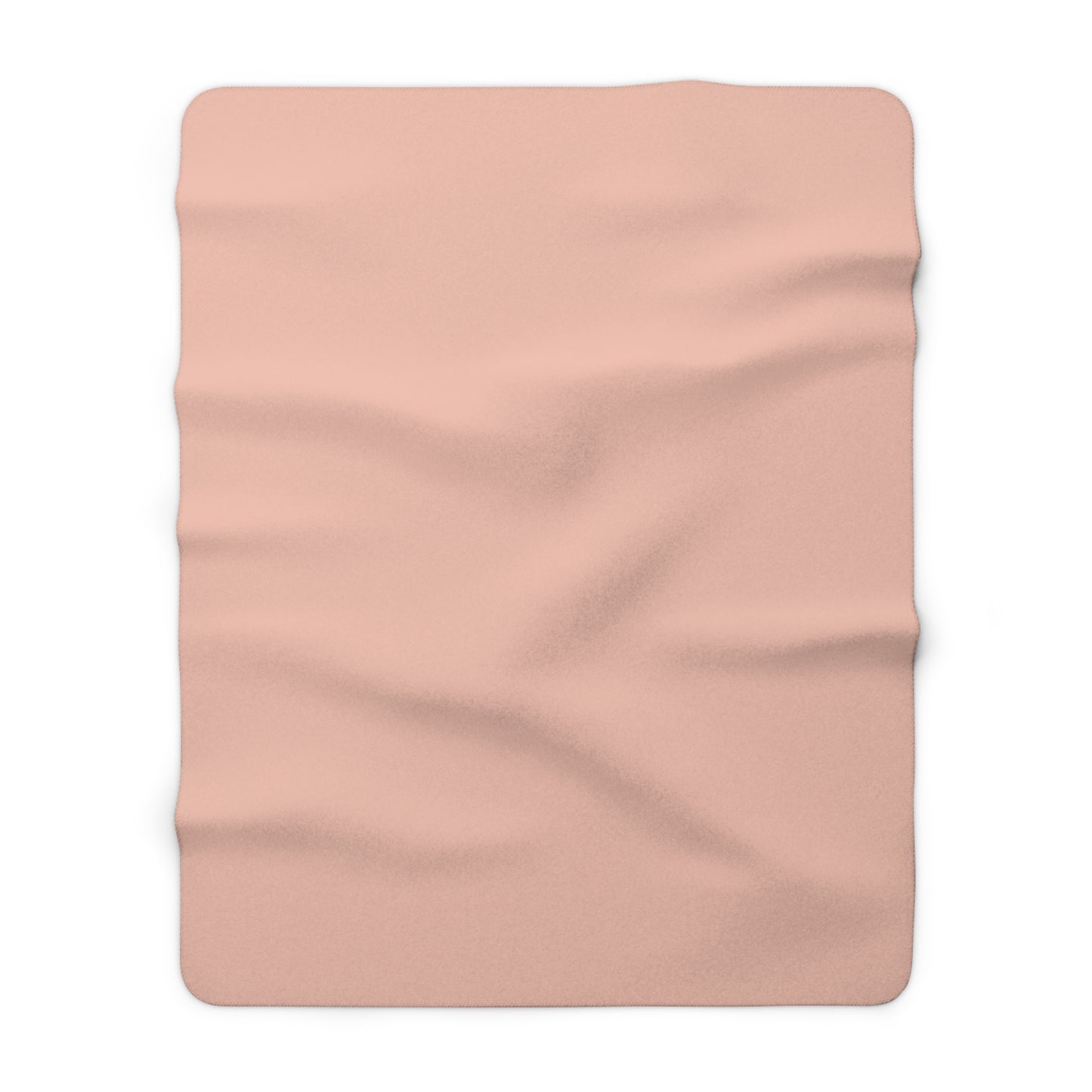 True Holiday Teacup Rose Orange Solids Throw Blanket