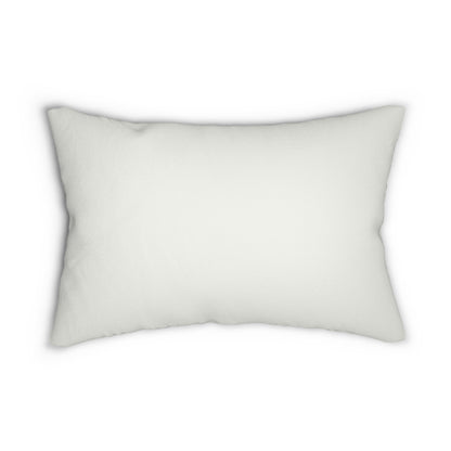 True Holiday White Heron White Solids 20" x 14" Rectangular Throw Pillow