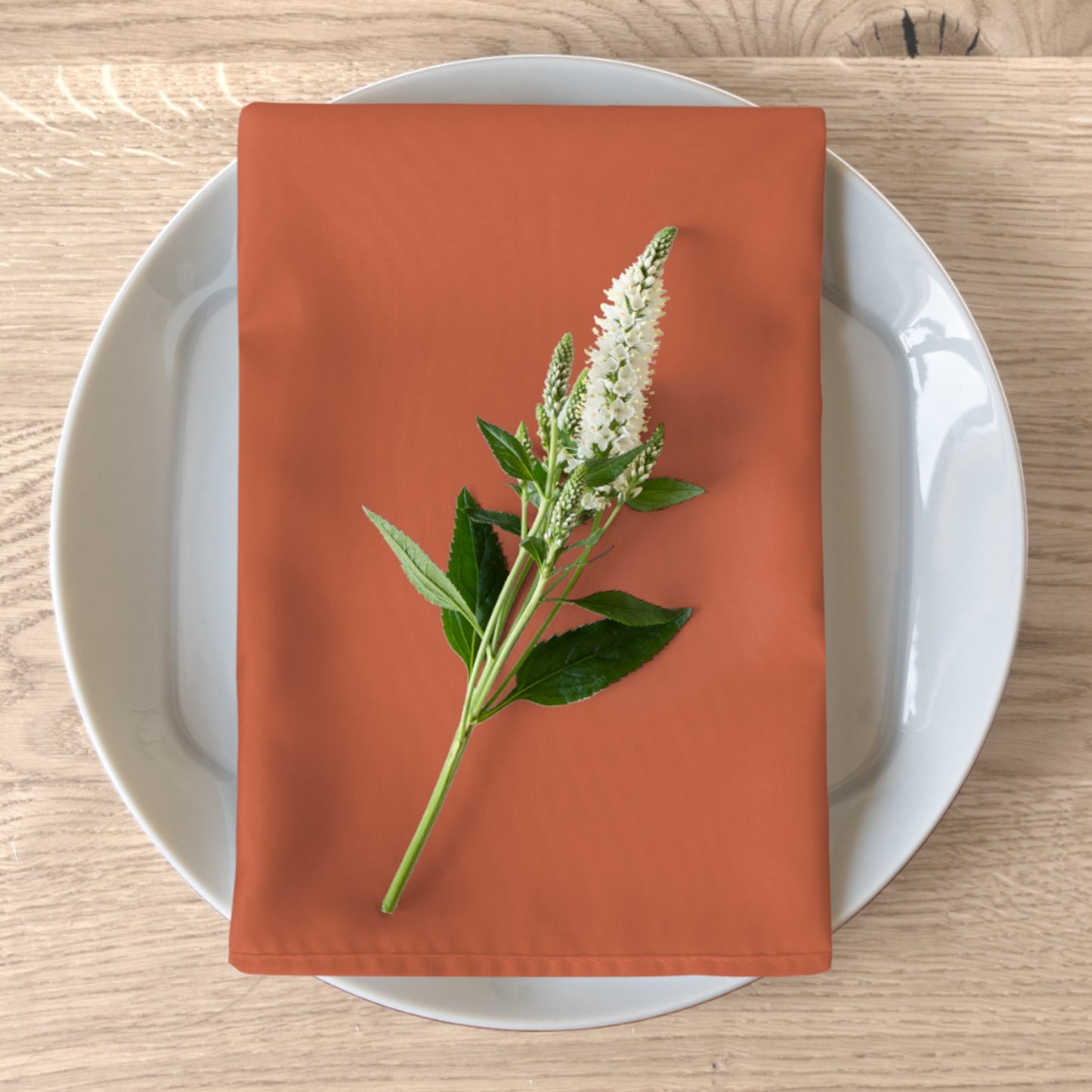 True Holiday Autumn Cover Orange Solids Napkins