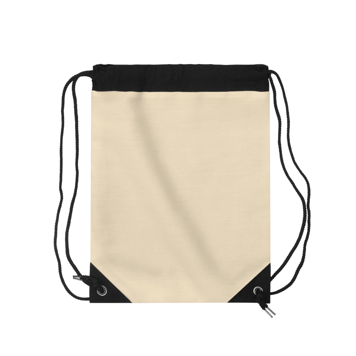 True Holiday Ivory Lustre Yellow Solids Drawstring Bag