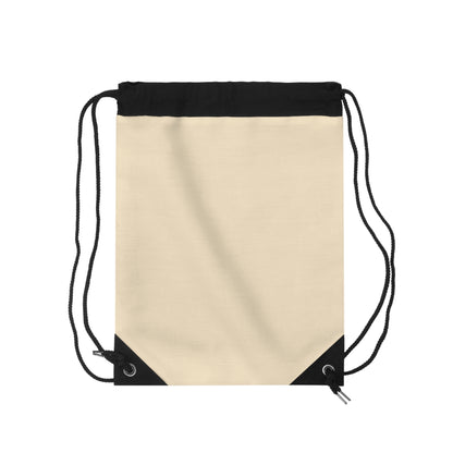 True Holiday Ivory Lustre Yellow Solids Drawstring Bag