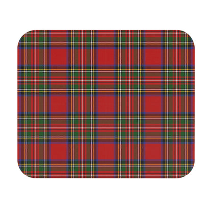 True Holiday Royal Stewart Tartan Plaid Mouse Pad