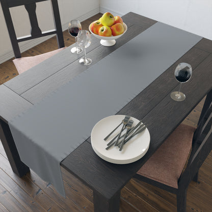 True Holiday Gray Cardigan Gray Solids Table Runner