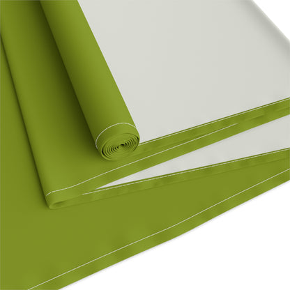 True Holiday Iguana Green Solids Table Runner