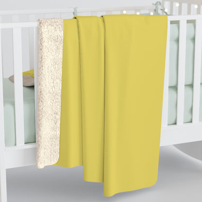True Holiday Limelight Green Solids Throw Blanket