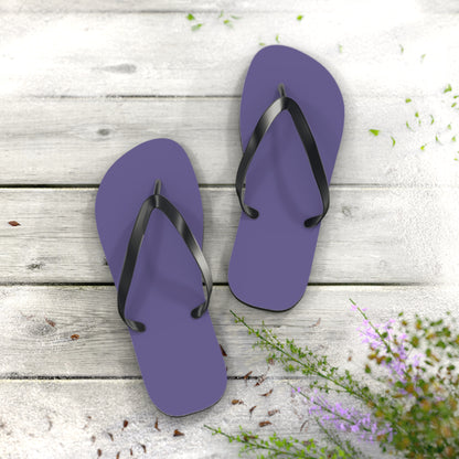 True Holiday Seduction Purple Solids Flip Flops