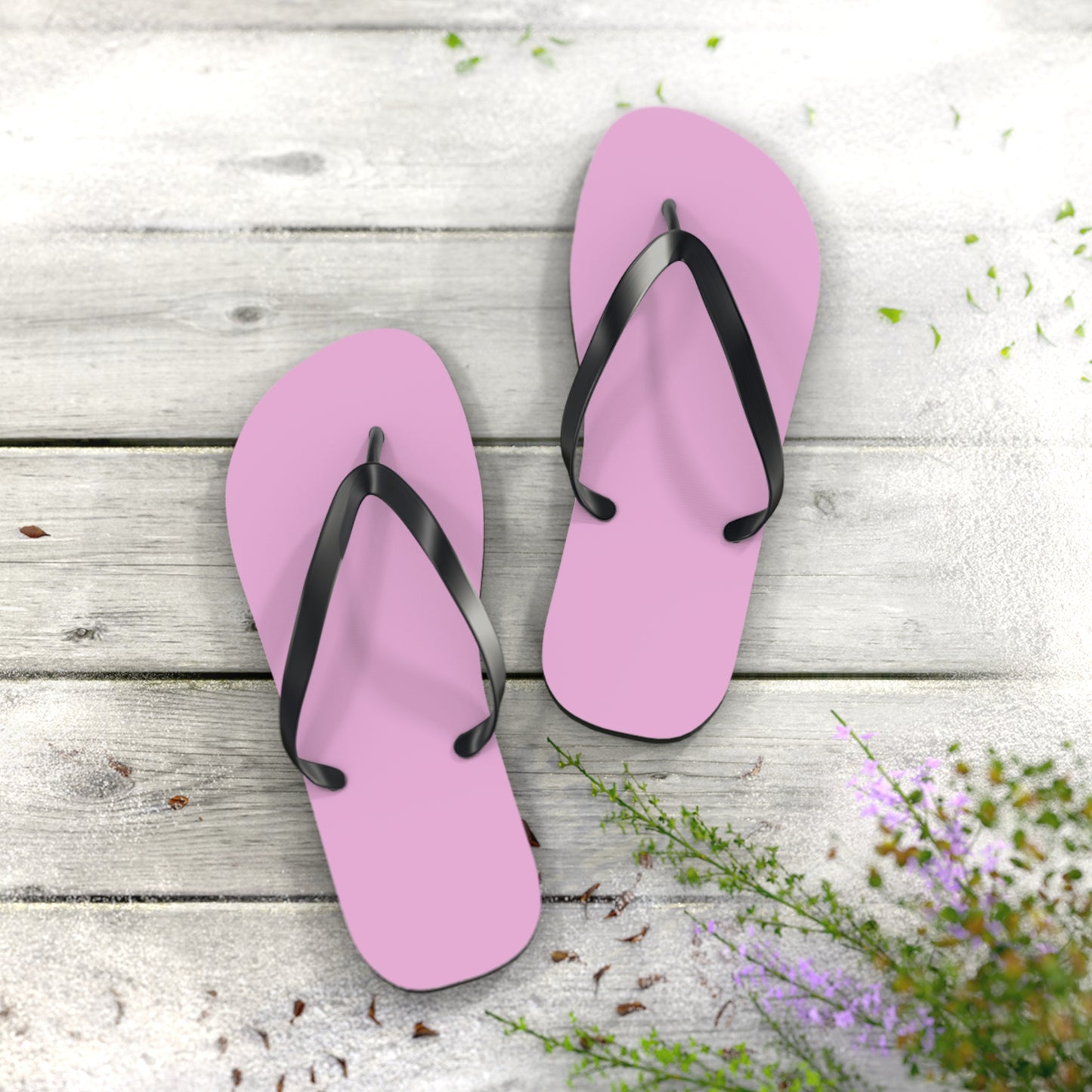 True Holiday Pretty Pink Red Solids Flip Flops