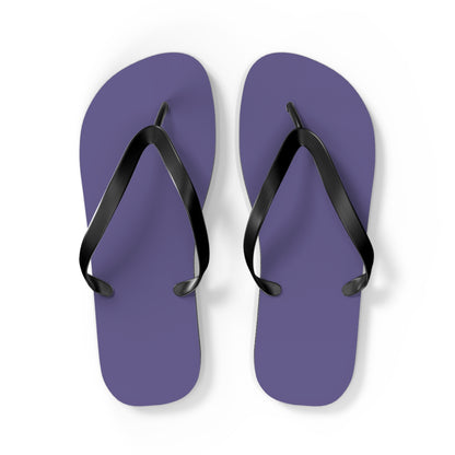 True Holiday Seduction Purple Solids Flip Flops
