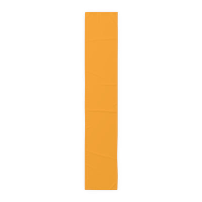 True Holiday Citrus Blast Yellow Solids Table Runner