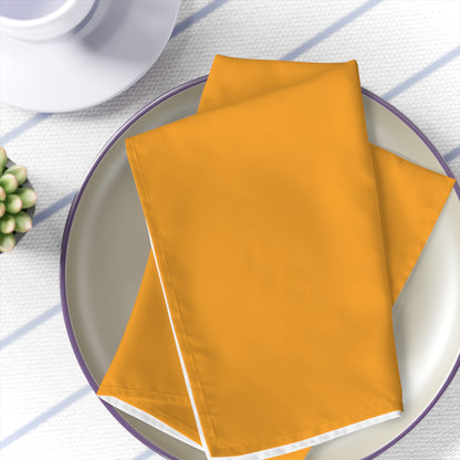 True Holiday Citrus Blast Yellow Solids Napkins