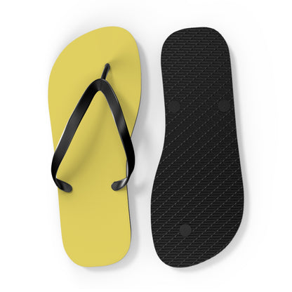 True Holiday Limelight Green Solids Flip Flops