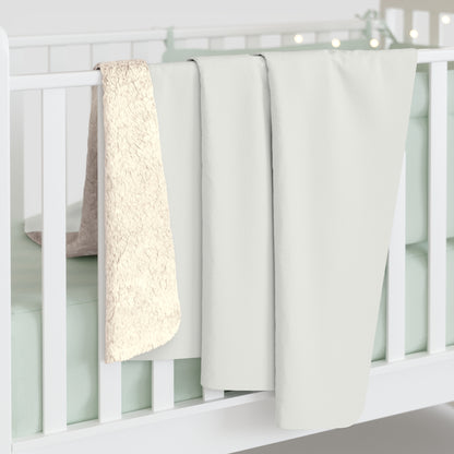 True Holiday White Heron White Solids Throw Blanket