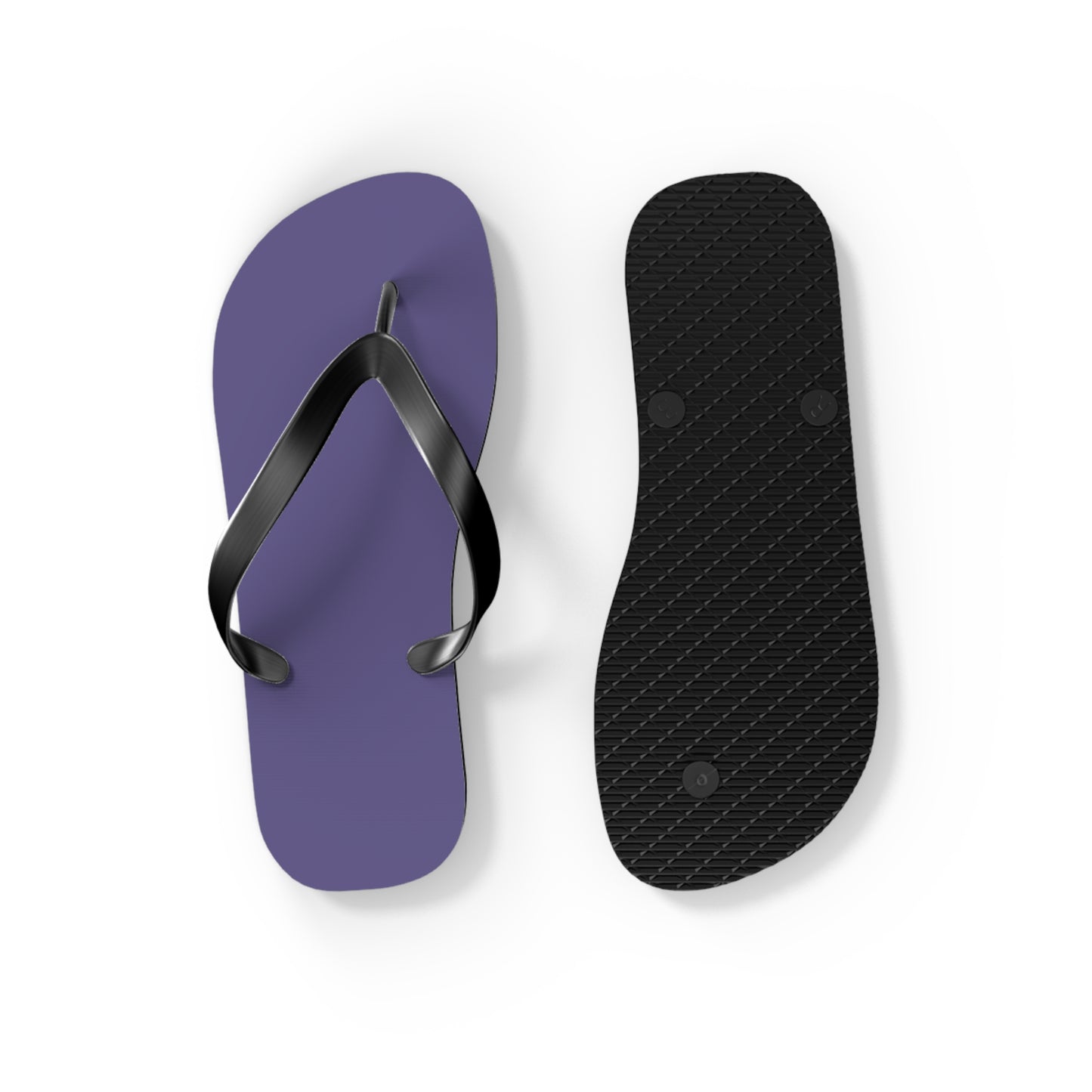True Holiday Seduction Purple Solids Flip Flops