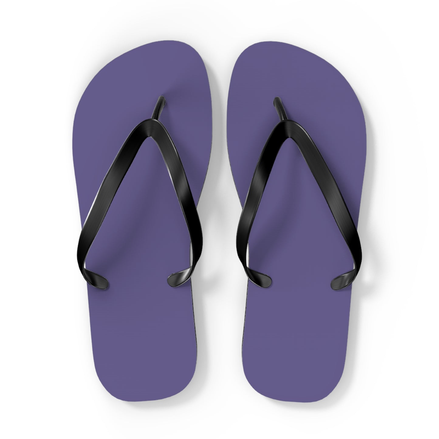 True Holiday Seduction Purple Solids Flip Flops