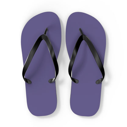 True Holiday Seduction Purple Solids Flip Flops