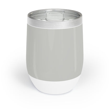 True Holiday Perspective Gray Solids Chill Wine Tumbler