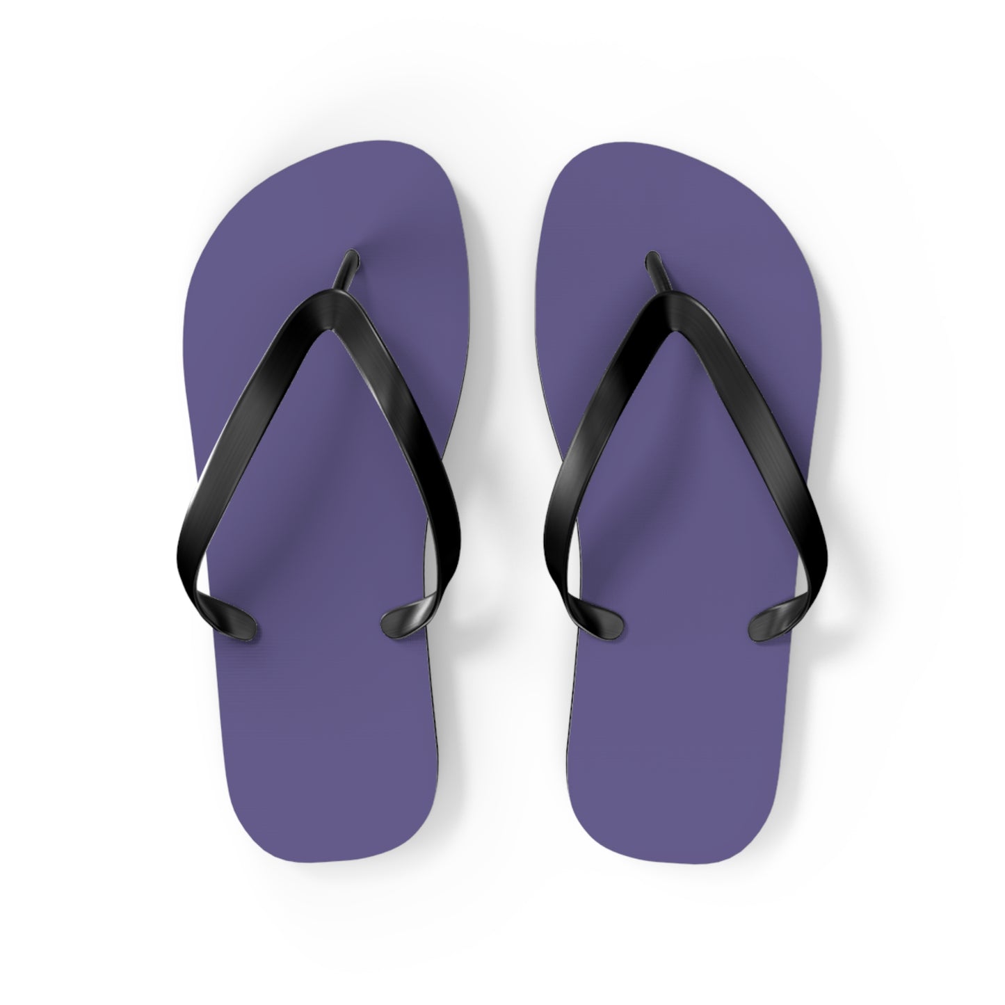 True Holiday Seduction Purple Solids Flip Flops