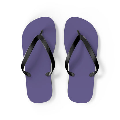True Holiday Seduction Purple Solids Flip Flops