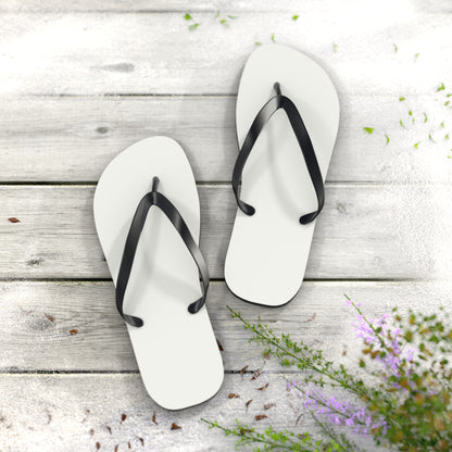 True Holiday White Heron White Solids Flip Flops