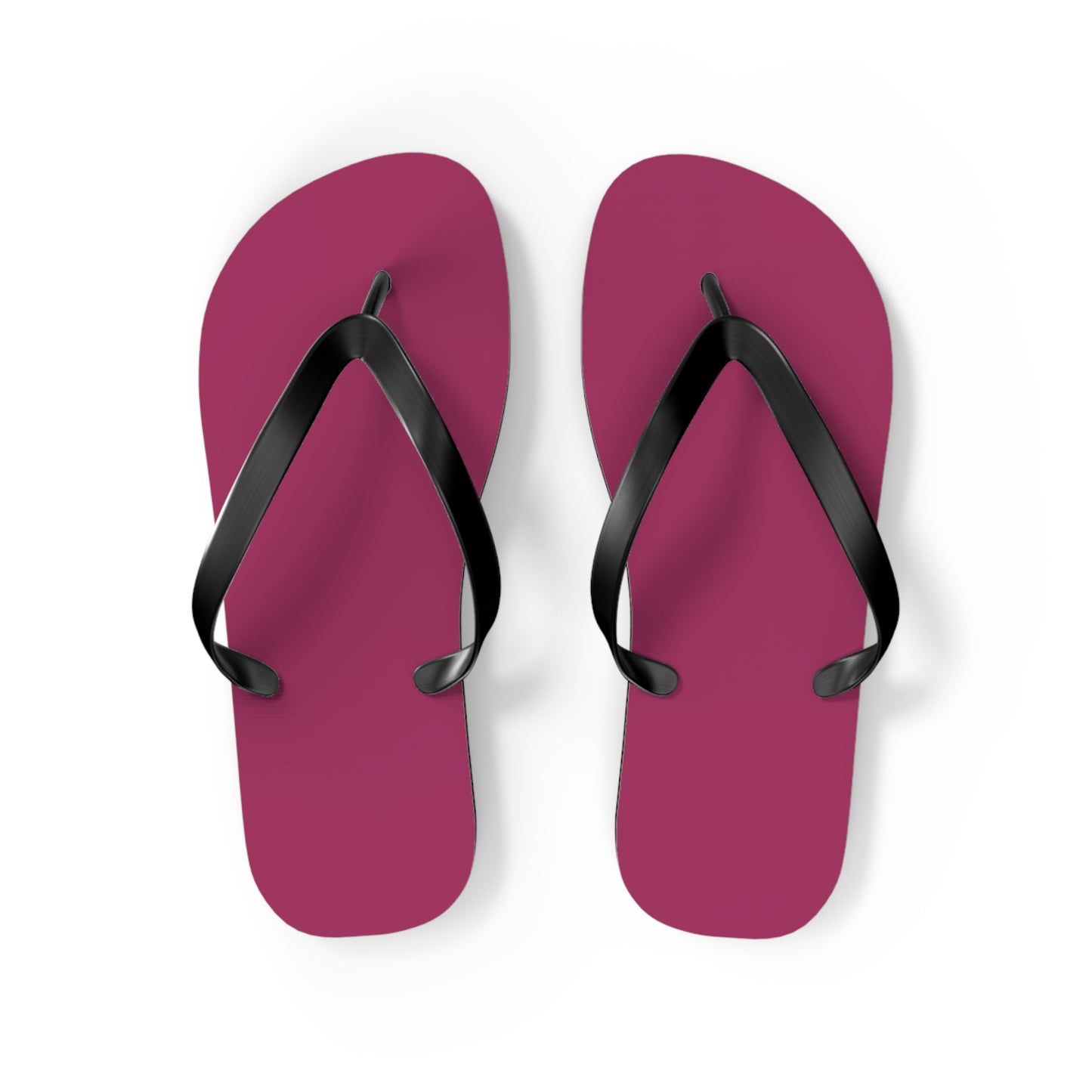 True Holiday Gypsy Pink Red Solids Flip Flops