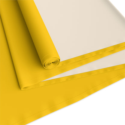 True Holiday Sun Kissed Yellow Solids Table Runner