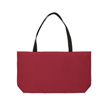 True Holiday Candy Cane Red Solids Beach Bag