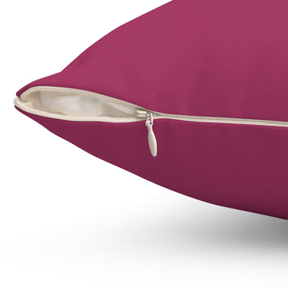 True Holiday Gypsy Pink Solids 20" Square Throw Pillow