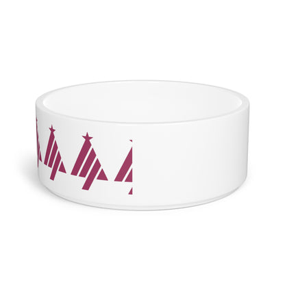 True Holiday Gypsy Pink Red Solids Pet Bowl