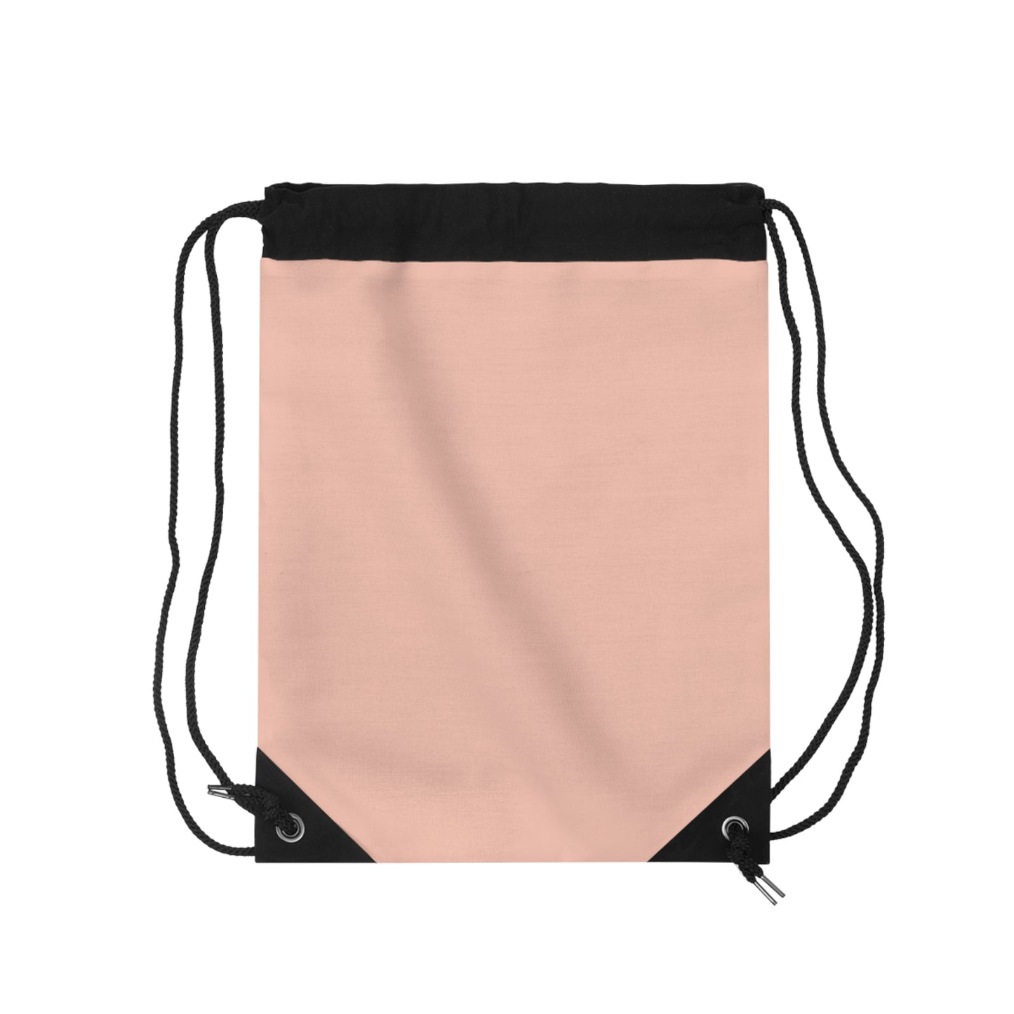 True Holiday Teacup Rose Orange Solids Drawstring Bag