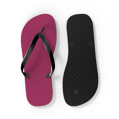 True Holiday Gypsy Pink Red Solids Flip Flops