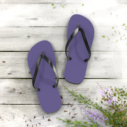 True Holiday Seduction Purple Solids Flip Flops