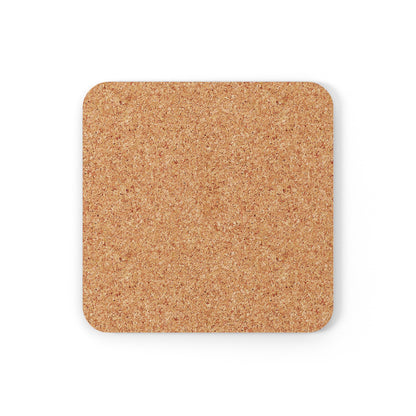True Holiday Perspective Gray Solids Corkwood Coaster Set