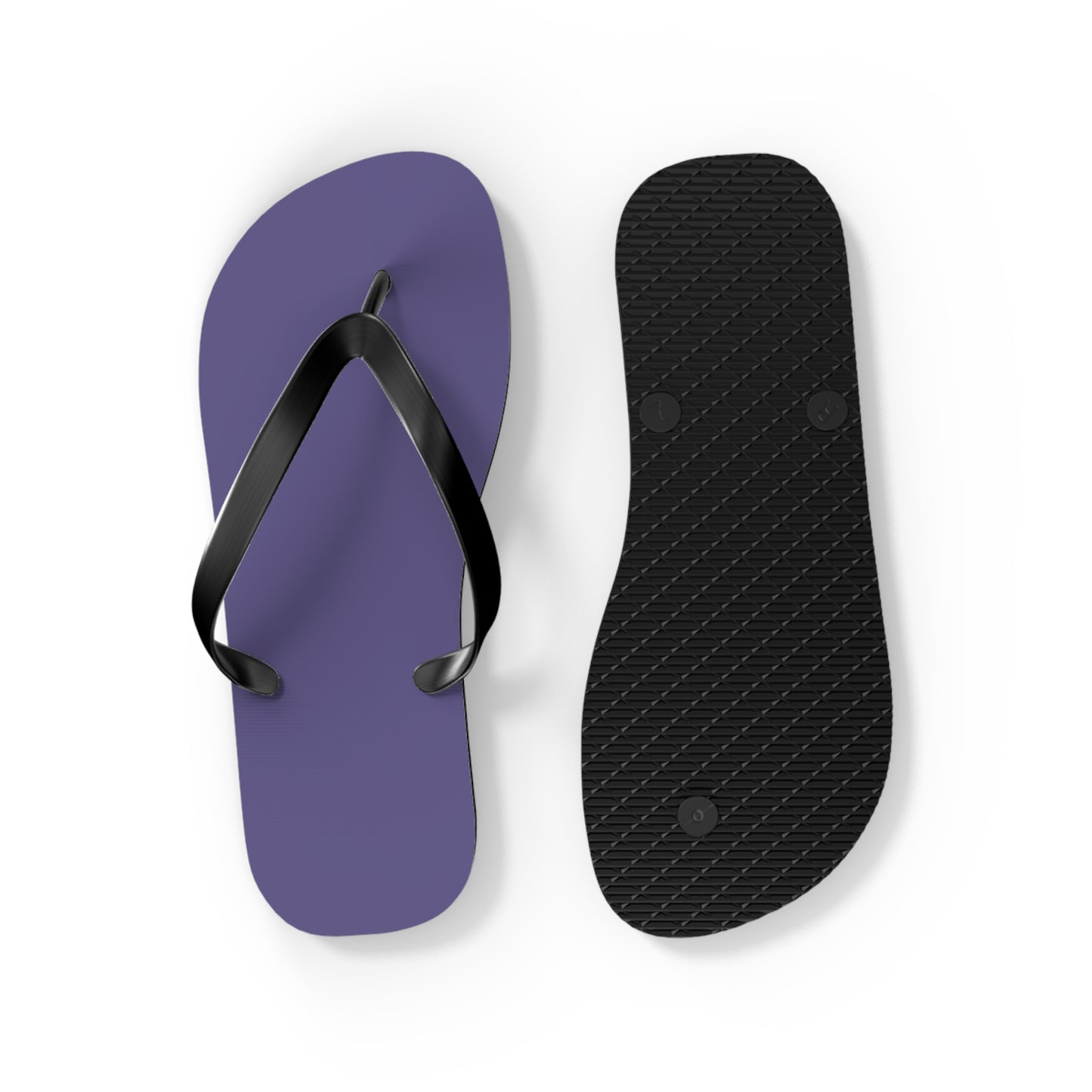 True Holiday Seduction Purple Solids Flip Flops