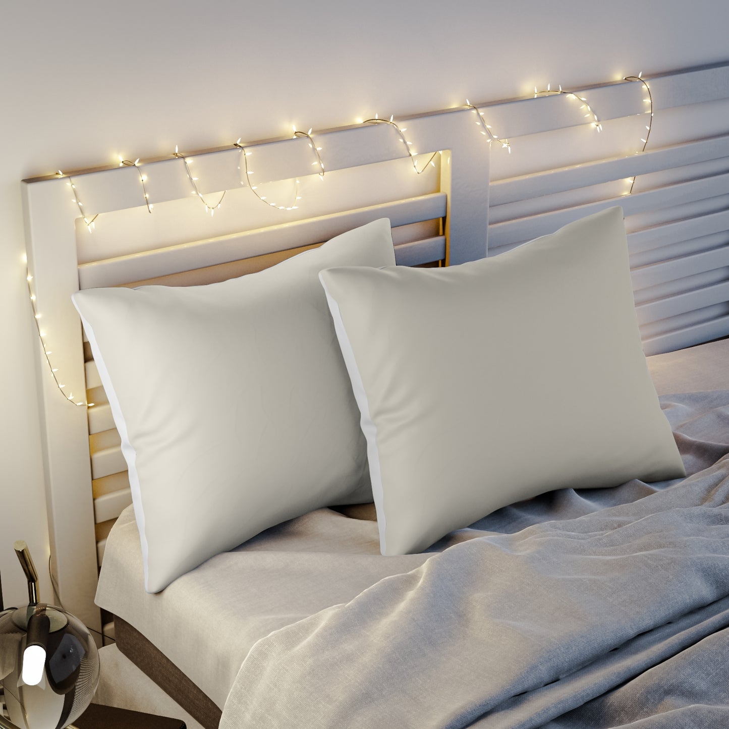 True Holiday White Cloud White Solids Pillow Sham