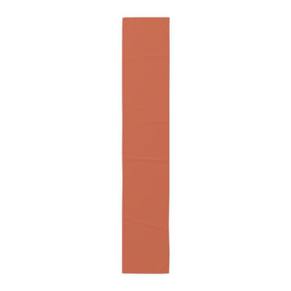 True Holiday Autumn Cover Orange Solids Table Runner