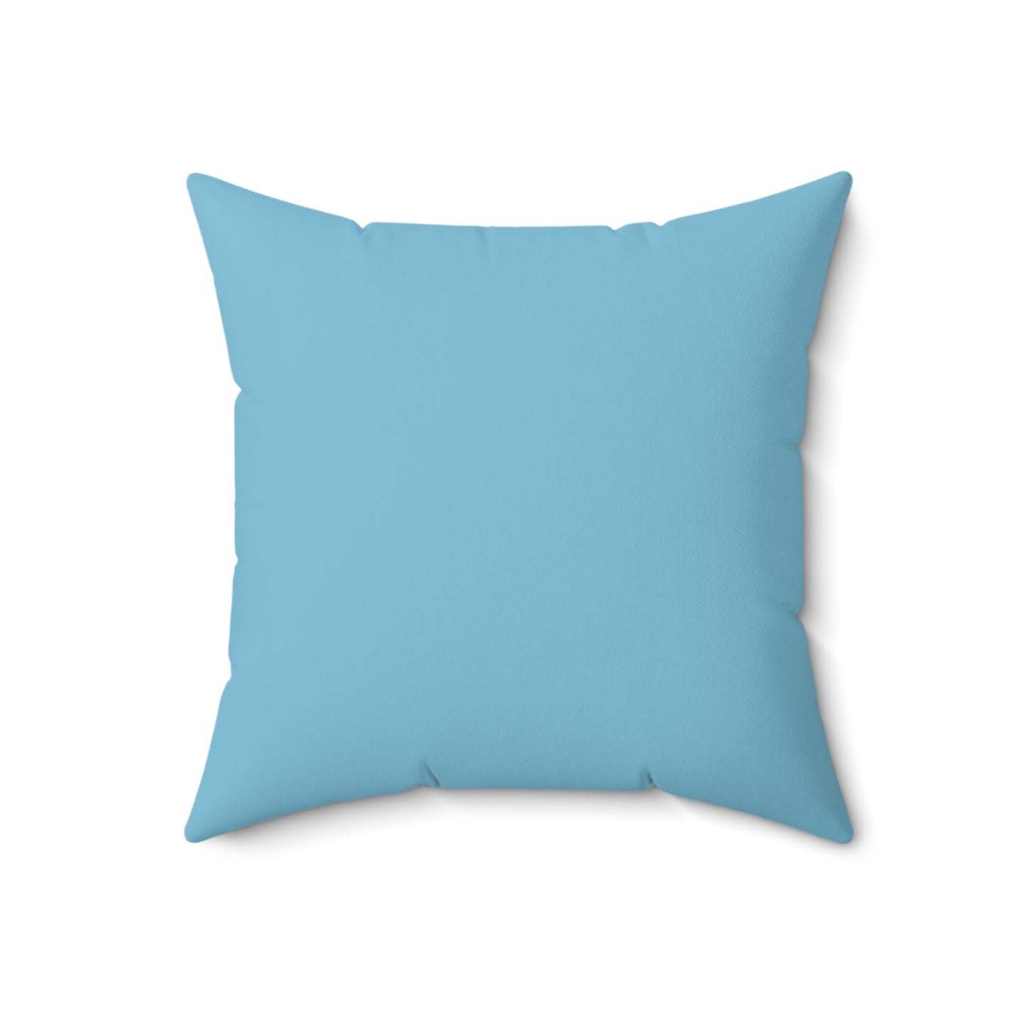 True Holiday Aquarium Blue Blue Solids 18" Square Throw Pillow