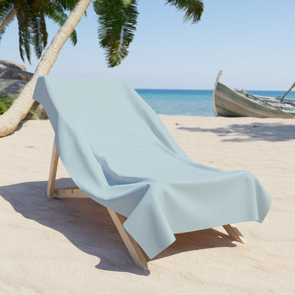 True Holiday Polar Sky Blue Solids Beach & Pool Towel