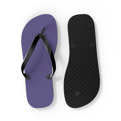 True Holiday Seduction Purple Solids Flip Flops