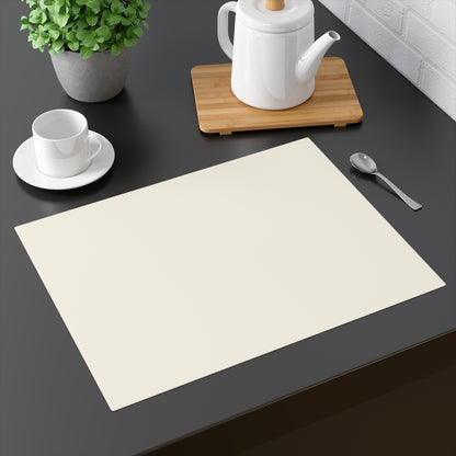 True Holiday White Cloud White Solids Placemat
